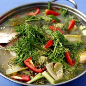 Lẩu Cá Chép Giòn Om Dưa