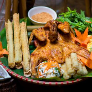 Cơm Lam Gà Nướng
