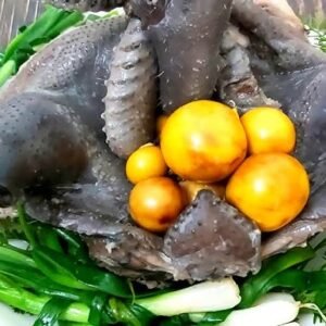 Gà Đen Hấp Hành