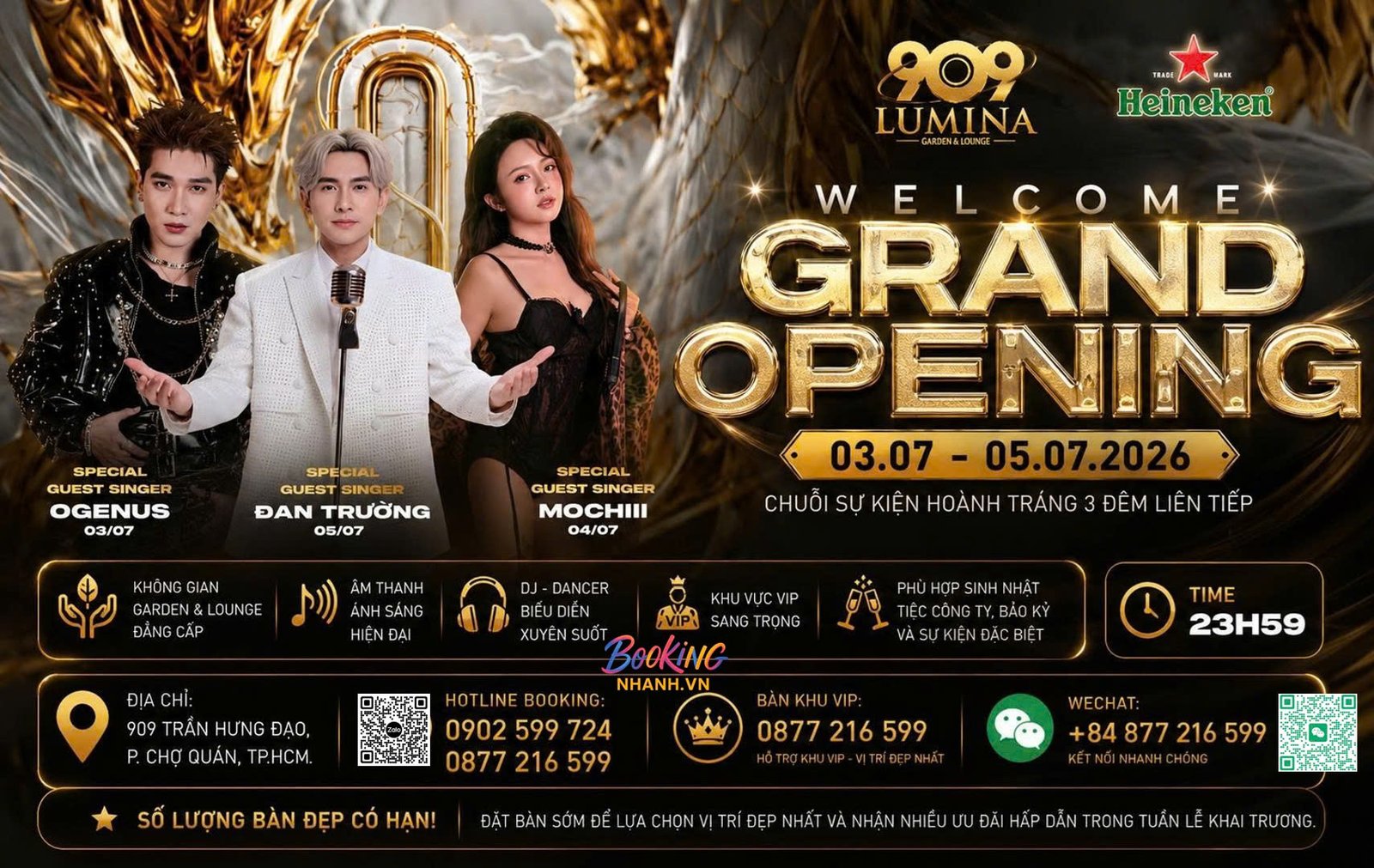 Khai Trương 909 Garden Lumina Sự Kiện Hot