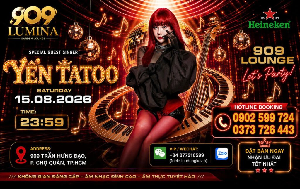 Banner Sự Kiện Ca Sĩ Yến Tatoo