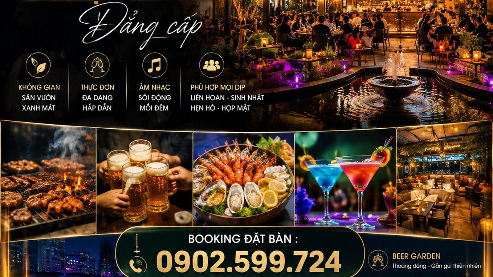 Đặt Bàn Lumina Garden