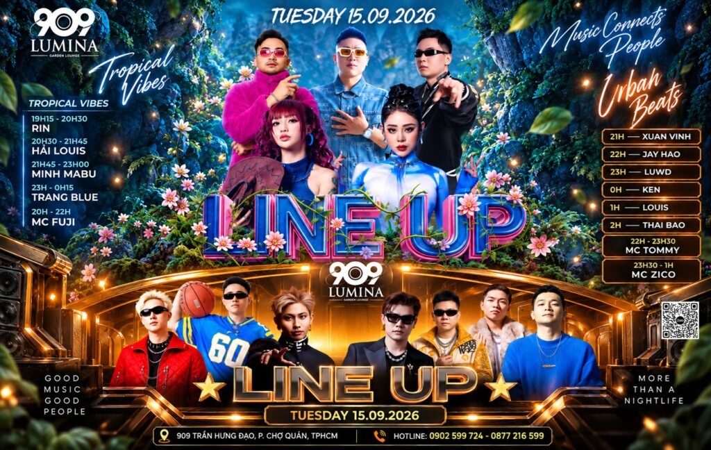Banner 909 DJ Garden